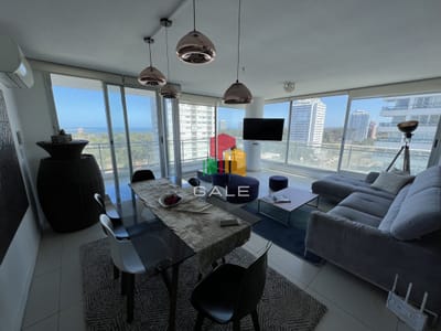 Venta y alquiler anual de apartamento 2 dormitorios en torre con servicios en Roosevelt