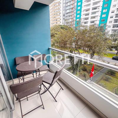 Departamento amoblado de m con balcn cerca al Real Plaza Salaverry JvPrado