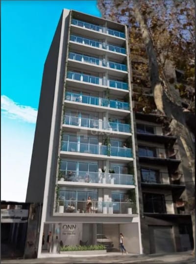 VENTA DE APARTAMENTO DE 1 DORMITORIO EN OBRA, EN BARRIO TRES CRUCES