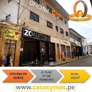 REMATO OFICINA CENTRICA EN HUANCAYO