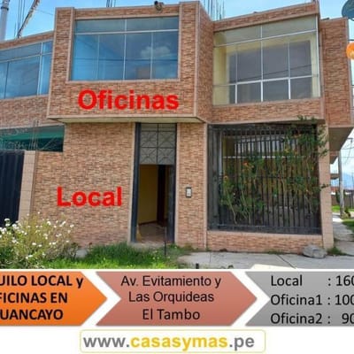 ALQUILO LOCAL Y OFICINAS POR LA FISCALIA - HUANCAYO