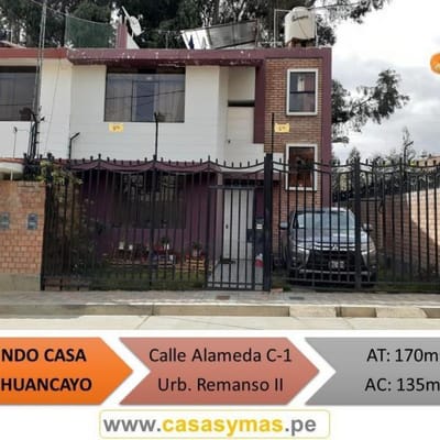 CASA EN VENTA URB. EL REMANSO II – HUANCAYO