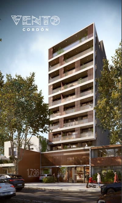 Venta apartamento 1 dormitorio en Cordón