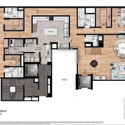Departamento en  Venta por estrenar frente a Parque