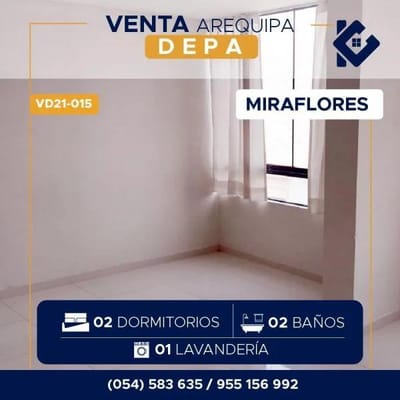 Dpto. en Venta Miraflores - Arequipa