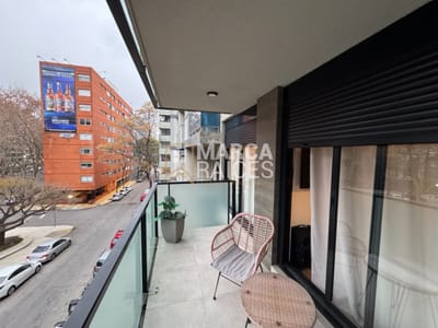Alquiler Divino Apartamento 1 Dormitorio Amoblado con Balcón al Frente Pocitos