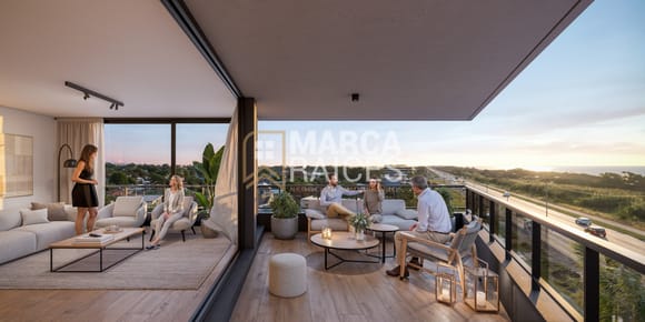 Apartamentos en Pozo Frente a la Rambla Exclusividad Naturaleza Carrasco Grou Orillas Rambla Costanera