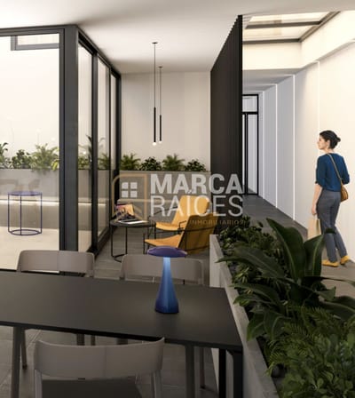 Venta Apartamento Monoambiente en pozo construccion Tres Cruces Montevideo