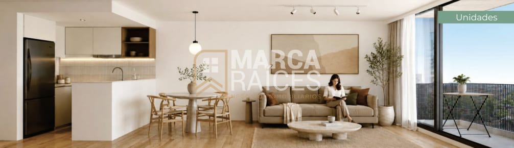 Venta monoambiente en Cordón | Dröm Rivera | Unidad 208