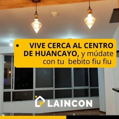 Se Vende Departamento en Huancayo frente a Country Club "Los Huancas"