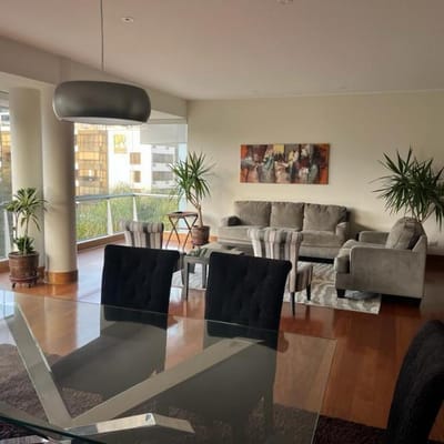 ALQUILO DEPARTAMENTO FLAT EN LA AVENIDA ÁLVAREZ CALDERÓN,   AMOBLADO Y EQUIPADO