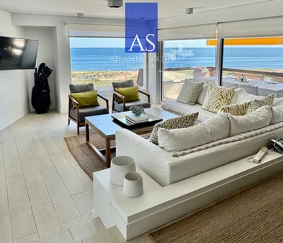 Apartamento 2 dormitorios más servicio en primera linea Playa Mansa , Punta del Este
