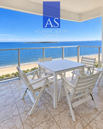 Apartamento en venta y alquiler, frente al mar, primera linea mansa, Punta del Este