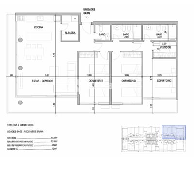 DEPARTAMENTO VENTA PUNTA DEL ESTE TORRE DEL ESTE