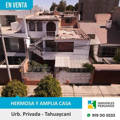 EN VENTA - Casa en Urb. Privada - Tahuaycani
