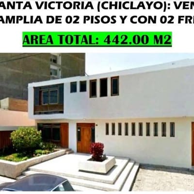 VENTA DE AMPLIA CASA EN SANTA VICTORIA