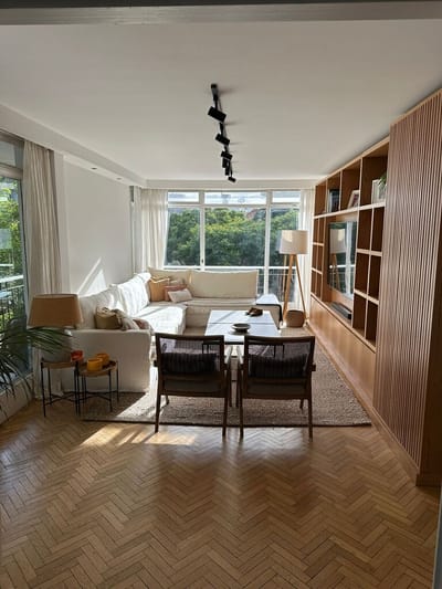 Espectacular apartamento en Pocitos 3 D y garaje