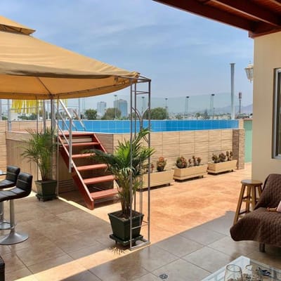 PENTHOUSE EN VENTA CON TERRAZA Y PISCINA EN SURCO LIMITE MIRAFLORES