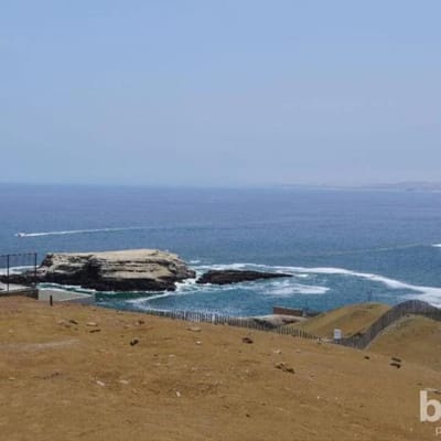 OPORTUNIDAD TERRENO EN VENTA CASI PLANO CON VISTA AL MAR POSEIDON PUCUSANA