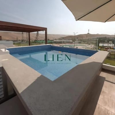 Casa de playa de estreno con acabados de lujo en Condominio Formentera Sarapampa