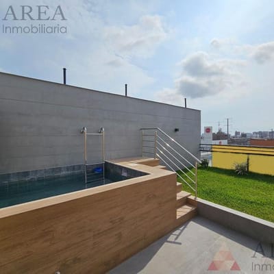 DPLEX  PISCINA  VISTA CALLE  TERRAZA  JARDN  SAN BORJA
