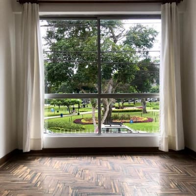 Depa frente a parque tranquilo un dormitorio x  dlares en miraflores
