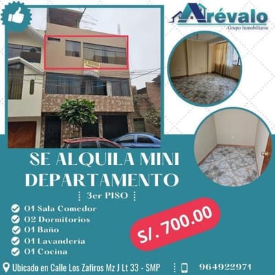 ALQUILER DE MINI DEPARTAMENTO