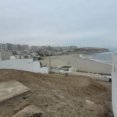 VENDO TERRENO VISTA AL MAR do NIVEL DE PLAYA SEORITAS PUNTA HERMOSA