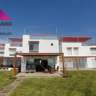 Ocasin Venta Casa de Playa ra Fila Frente Al Mar  Condominio Asia Bonita