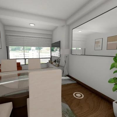 Mdate a un Moderno Depa de  dormitorios con Vista Externa en Magdalena