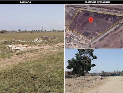 OPORTUNIDAD DE VENTA DE TERRENO EN LA CIUDAD DE PISCO