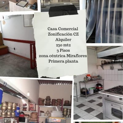 CASA ZONIFICACION CZ  RESTAURANT LOCAL COMERCIAL   AV DE ALTO TRANSITO