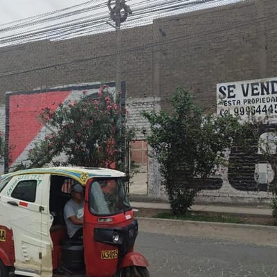 VENDO O ALQUILO  TERRENO COMERCIAL EN ATE SANTA CLARA