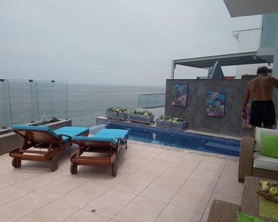 Playa Barrancadero vendo casa amoblada y equipada
