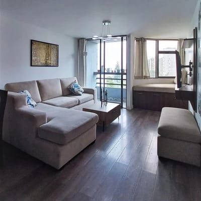 HERMOSO FLAT AMOBLADO CON VISTA AL MAR Y A LA BAJADA ARMENDARIZ