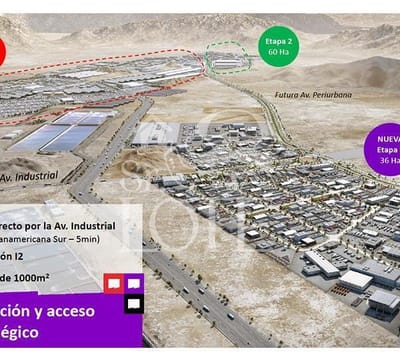 WEENS VENDE TERRENO INDUSTRIAL EN LURIN TEN TU LOCAL INDUSTRIAL
