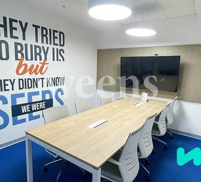 Weens  Alquiler de Oficinas Coworking para equipos de  personas Plan todo incluido