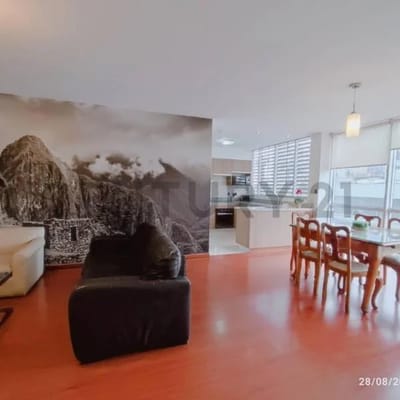 ALQUILER DE DEPARTAMENTO AMOBLADO EN MIRAFLORES CERCA DEL PARQUE KENNEDY