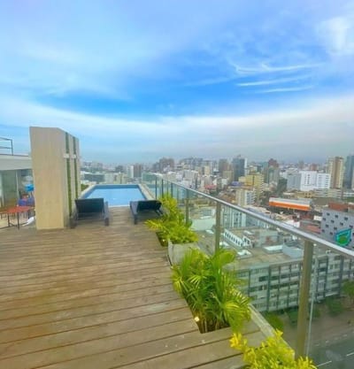 Depa de  m   Dor   Baos   Estac  Terraza