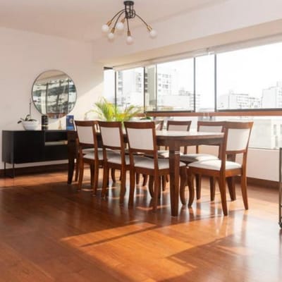 ALQUILO DPTO IMPECABLE Y  AMOBLADO SPER UBICADO Y CON  HERMOSA VISTA