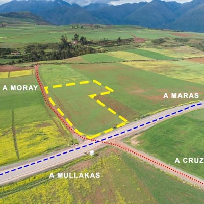 VENTA TERRENO EN EL VALLE SAGRADO DE LOS INCAS MARAS URUBAMBA