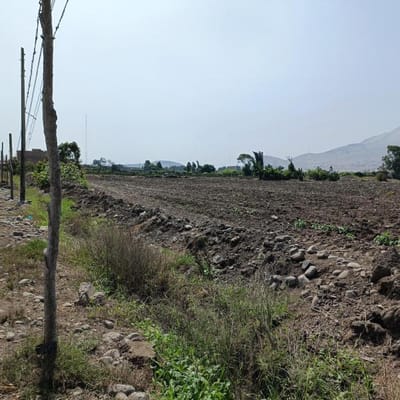 HUARAL  SE VENDE  MIL M DE TERRENO CERCA AL NUEVO MEGAPUERTO DE CHANCAY