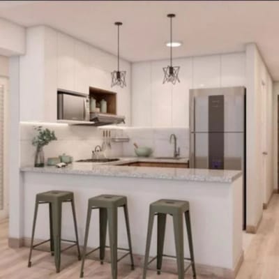 Departamento en  venta de  dormitorios con vista al mar en Chorrillos limite con Barranco