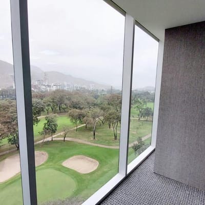 Oficinas amobladas vista a EL GOLF desde  m hasta  m