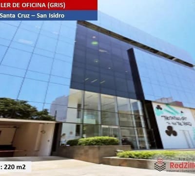Alquiler de Oficina Gris m en San Isidro