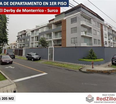 Venta Dpto m er piso  Urb El Derby Surco