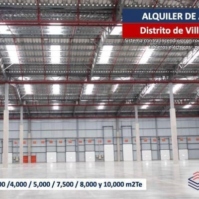 ALQUILER DE ALMACENES M  VILLA EL SALVADOR