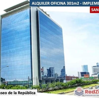 ALQUILER DE OFICINA  M  SAN ISIDRO EMPRESARIAL