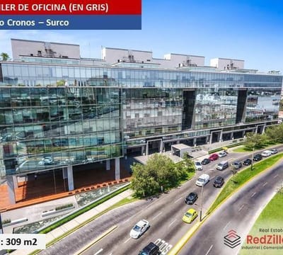 ALQUILER DE OFICINA GRIS m  SANTIAGO DE SURCO
