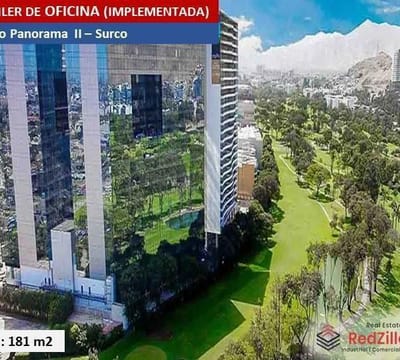 ALQUILER DE OFICINA IMPLEMENTADA m  SURCO